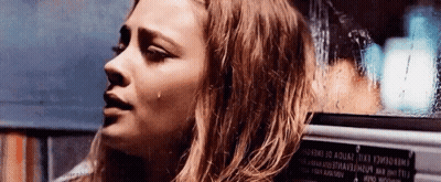 Woman With Emergency Sign GIF