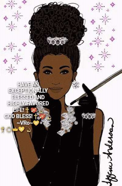 Woman With Exceptionally Blessed Life God Bless GIF