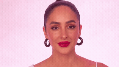 Woman With Eyes Closed And Mouth Open GIF
