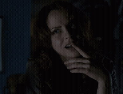 Woman With Eyes Closed And Mouth Open GIF