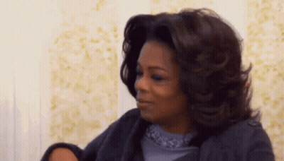 Woman With Eyes Closed And Ponytail GIF