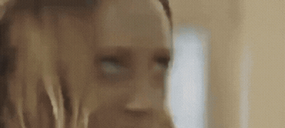 Woman With Eyes Closed Close Up GIF