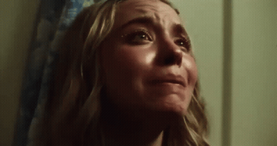 Woman With Eyes Closed Close-Up GIF