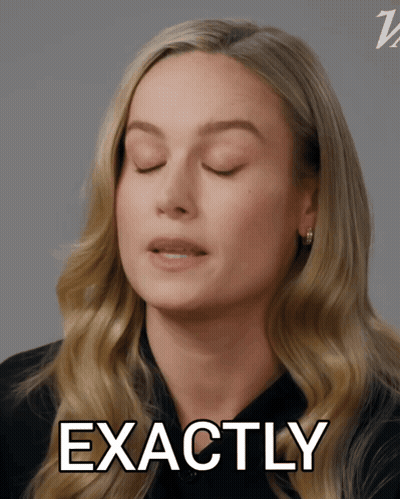 Woman With Eyes Closed Exactly GIF
