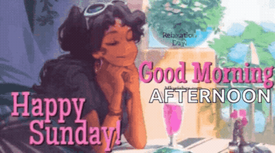 Woman With Eyes Closed Good Morning GIF