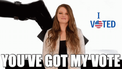 Woman With Eyes Closed GIF