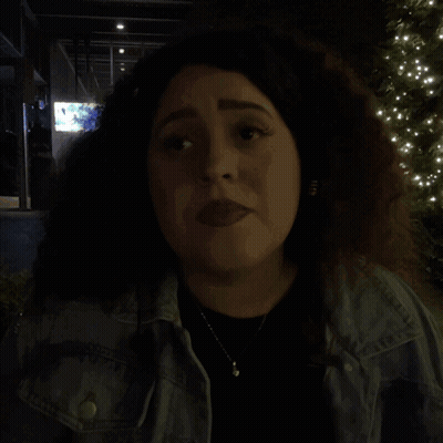 Woman With Eyes Closed Welp GIF