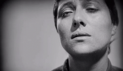 Woman With Eyes Closed GIF