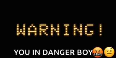Woman With Glasses And Headband Saying I Think You're Very Dangerous GIF