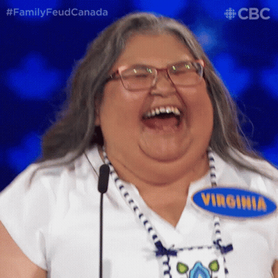 Woman With Glasses And Name Tag Virginia GIF