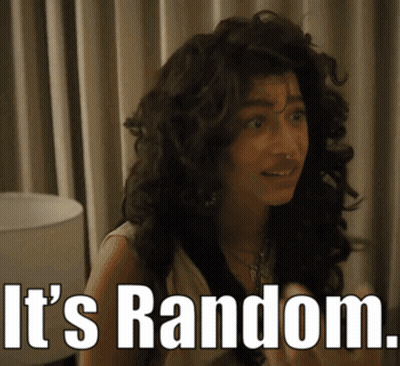 Woman With Glasses And Necklace Saying Slow Down GIF