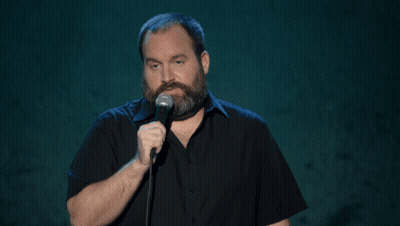 Woman With Glasses And Scarf Says Geez GIF