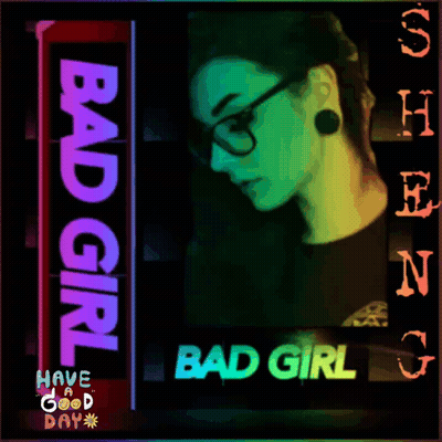 Woman With Glasses Bad Girl Have A Good Day GIF