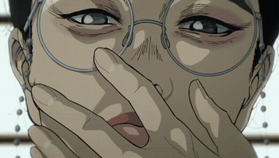 Woman With Glasses Covering Face With Hand GIF
