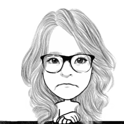 Woman With Glasses Giving Thumbs Up Good Sticker