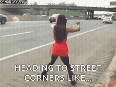 Woman With Glasses Next To Tik Tok Bucket GIF