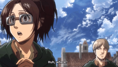 Woman With Glasses Saying Huh Where GIF