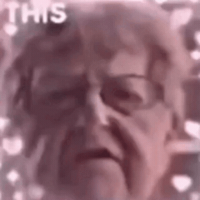 Woman With Glasses Saying This GIF