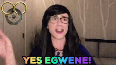 Woman With Glasses Saying Yes Egwene GIF