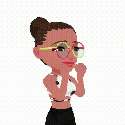 Woman With Glasses Saying Yesssss GIF