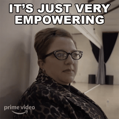 Woman With Glasses Says It's Just Very Empowering Prime Video Ad