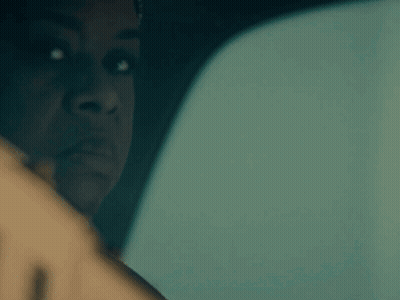 Woman With Glasses Says Let's Do This Peacock GIF