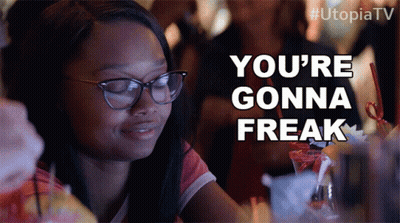 Woman With Glasses Says You're Gonna Freak GIF