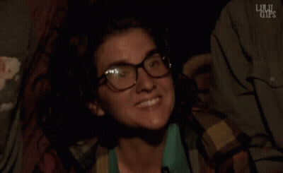 Woman With Glasses Smiling Lulu Gifs GIF