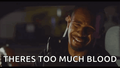 Woman With Glitter On Face Making Funny Face GIF