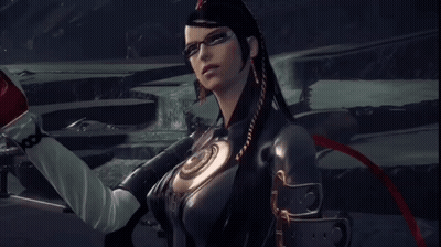 Woman With Glove Marked X GIF