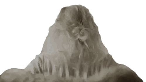 Woman With Hair Bun Sticker