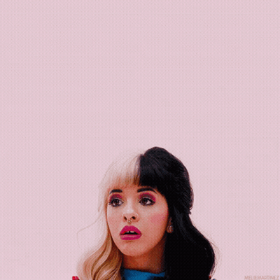 Woman With Half Blonde Half Black Hair And Nose Ring GIF