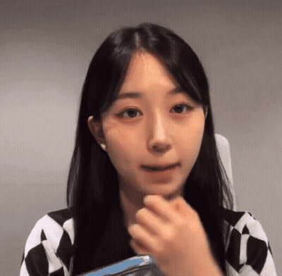 Woman With Hand On Face Close Up GIF