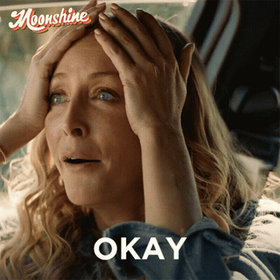 Woman With Hands On Head Okay GIF