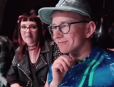 Woman With Happy Birthday Text GIF