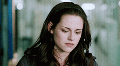 Woman With Headband Looking Sad GIF