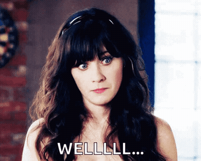 Woman With Headband Says Welllll GIF