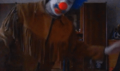 Woman With Headphones Holding Corn Dog At Mic Saying MC Love GIF