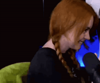 Woman With Headphones Sunglasses Saying Good Morning Ladies GIF
