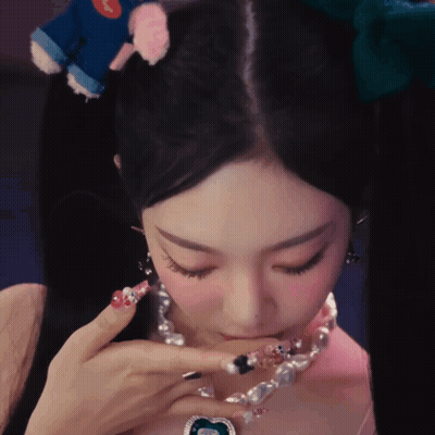 Woman With Heart Necklace GIF