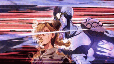 Woman With Heart On Chest Next To Robot GIF