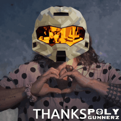 Woman With Helmet Making Heart GIF