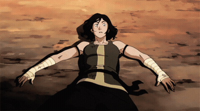 Woman With Hood Looking Down GIF