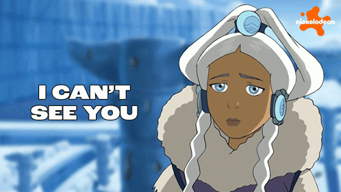 Woman With I Can't See You GIF