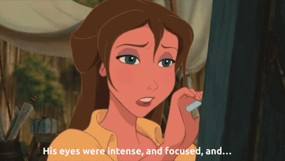 Woman With Intense Focused Eyes GIF