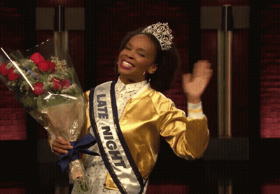 Woman With Late Night Sash GIF