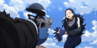 Woman With Long Black Hair Holding Gloves Near Motorcycle GIF