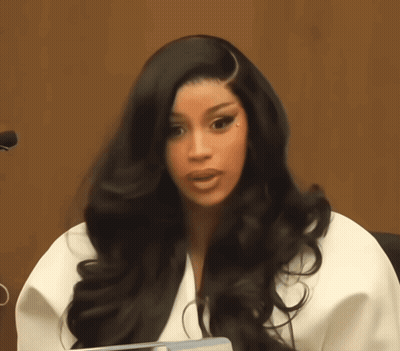 Woman With Long Black Hair In White Shirt GIF