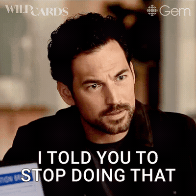 Woman With Long Black Hair Saying You Need To Stop Netflix GIF