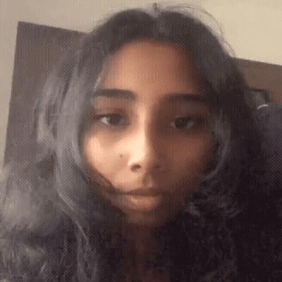 Woman With Long Dark Hair GIF